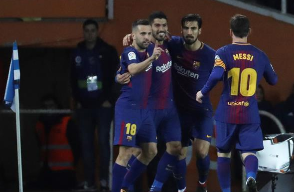 برشلونة وريال سوسييداد 2018