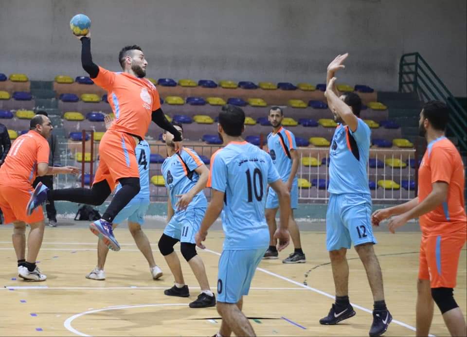 فوزان للمغازي واتحاد الدير بدوري جوال لكرة اليد