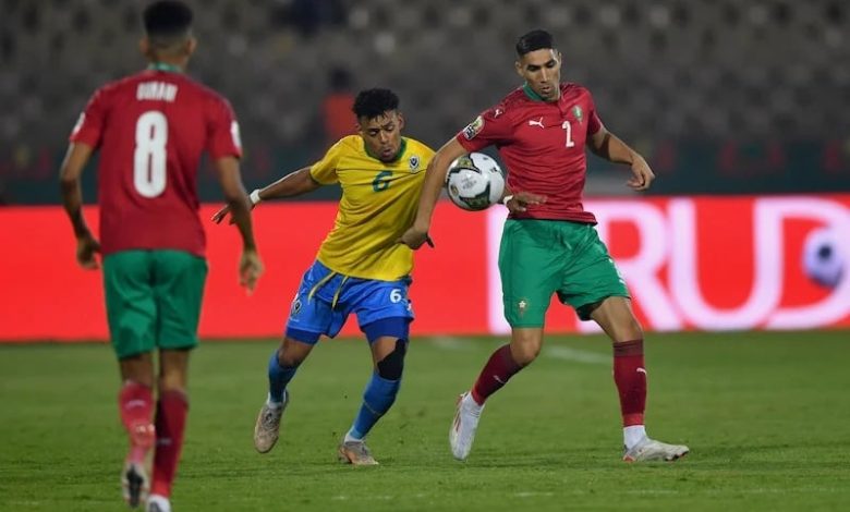 منتخب المغرب يهز شباك الغابون (5-1)