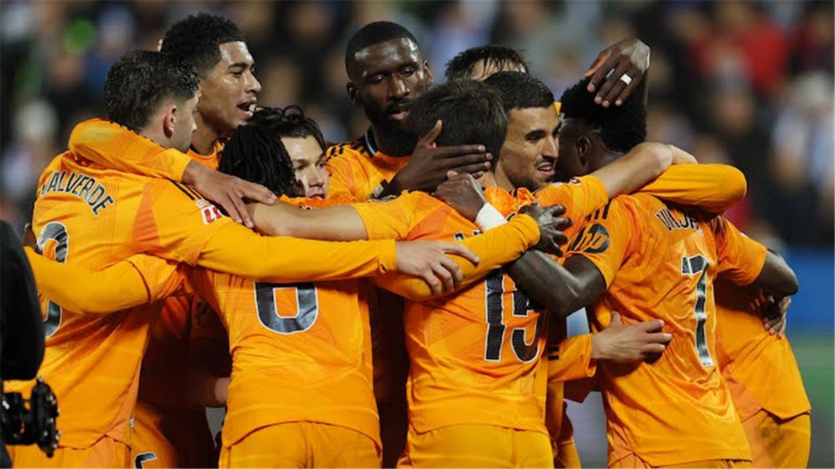 ريال مدريد يكتسح ليجانيس بثلاثية نظيفة