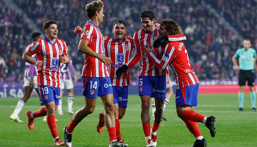 أتلتيكو مدريد يكتسح بلد الوليد في منافسات الدوري الإسباني