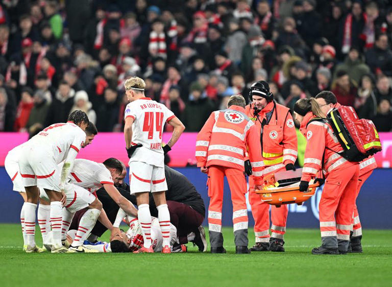هنريكس لاعب لايبزيغ يتغيب عن الملاعب بسبب الإصابة