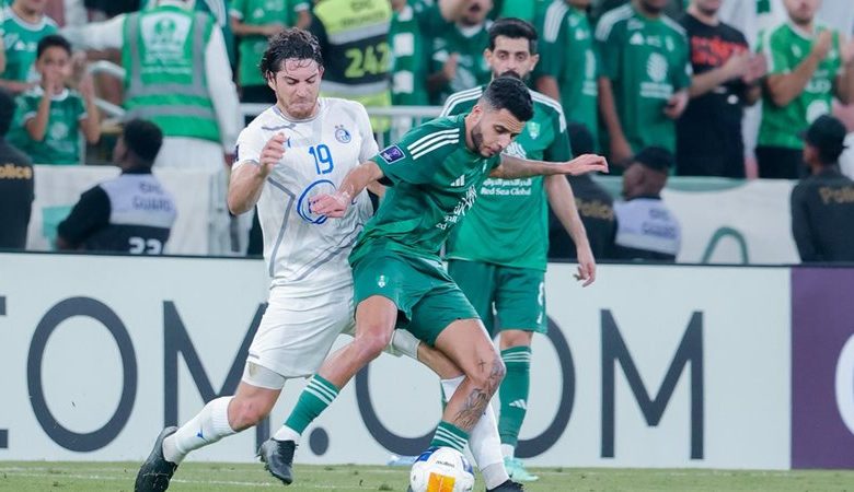 الأهلي يتعادل مع استقلال طهران في دوري أبطال آسيا