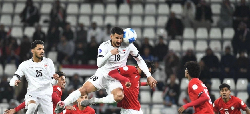 فوز المنتخب العراقي على اليمني في بطولة كأس الخليج العربي