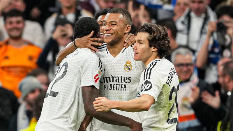 ريال مدريد يعبر أتالانتا (3-2)