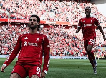 ليفربول يحسم قمة آنفيلد أمام آرسنال