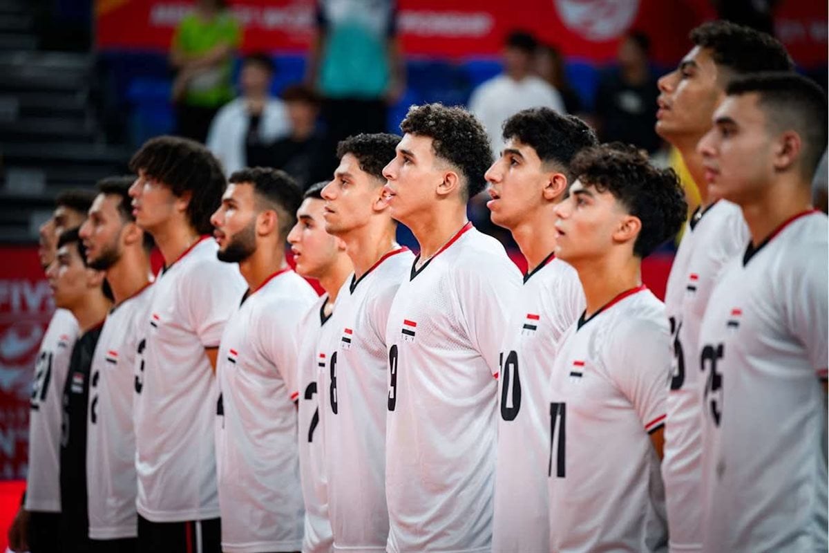 شباب منتخب مصر يفتتحون مونديال الطائرة بالفوز على المغرب