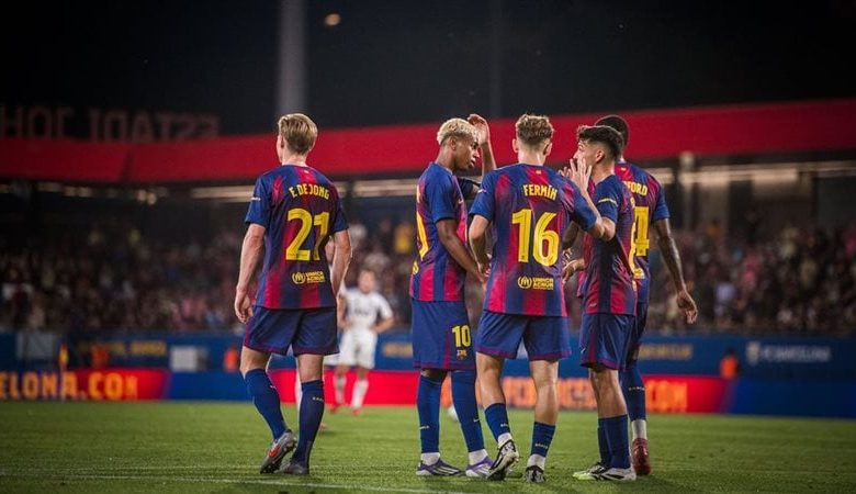 برشلونة يستهل مشواره في الليجا
