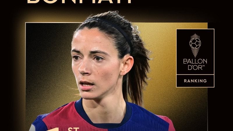 أيتانا بونماتي تتوج بالكرة الذهبية 2025 لأفضل لاعبة في العالم