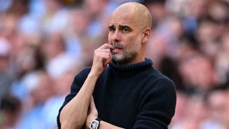 جوارديولا قبل مواجهة نابولي: مانشستر سيتي “ليس مرشحًا” للفوز بدوري الأبطال