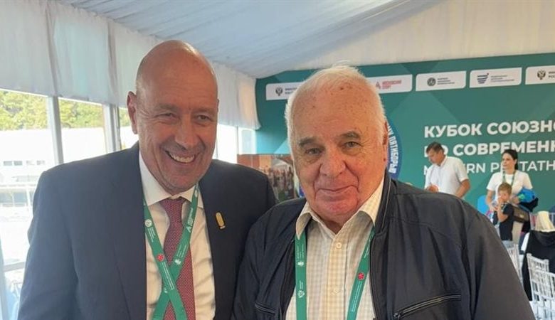 فضية عالمية للزوجي المصري في كأس الاتحاد للزوجي المختلط بموسكو