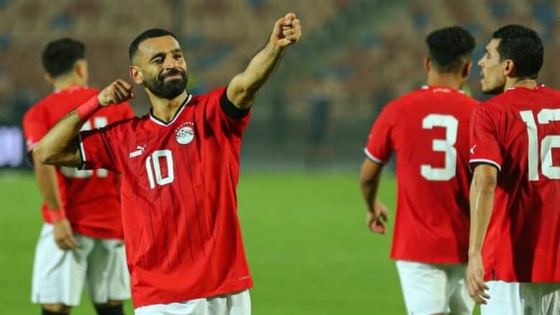 محمد صلاح ينشر صورة من معسكر الفراعنة قبل مواجهة بوركينا فاسو