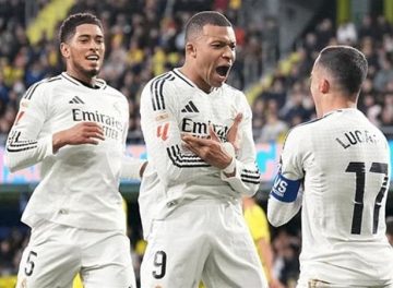 ريال مدريد ينفرد بصدارة الدوري الإسباني